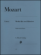 Works for Two Pianos, 4-Hands piano sheet music cover